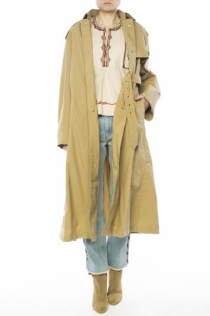 Trench coat with epaulettes, zdjęcie 2 Trench coat with epaulettes od Isabel Marant